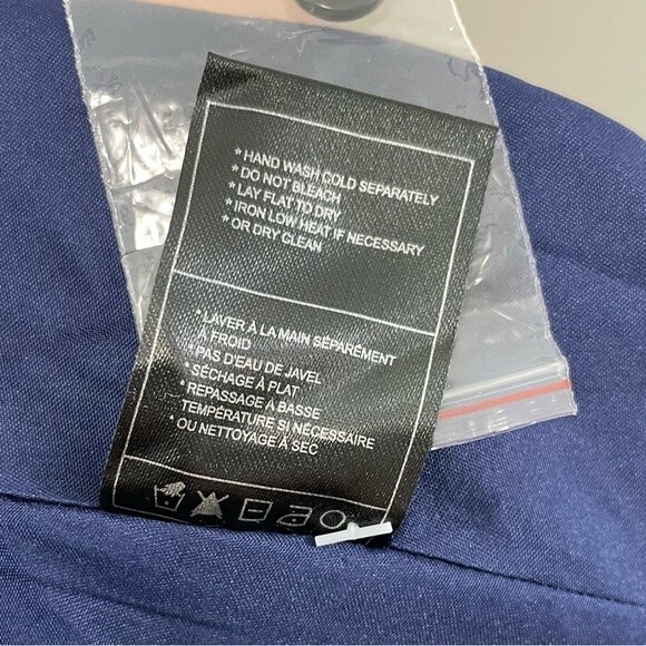 NWT Cupcakes & Cashmere Ivan Lace Wrap Dress Size SMALL Red White Blue Black - Picture 11 of 11